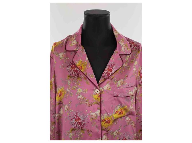 Lk Bennett Seidenhemd Rosa Gr L Pink - Ansicht 2