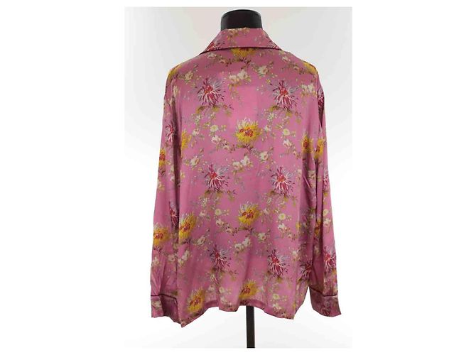 Lk Bennett Seidenhemd Rosa Gr L Pink - Ansicht 4