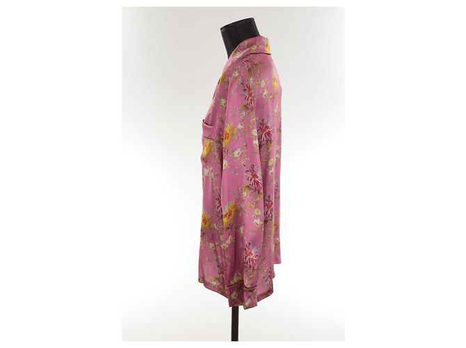 Camicia di seta Lk Bennett Ava rosa M - vista 3
