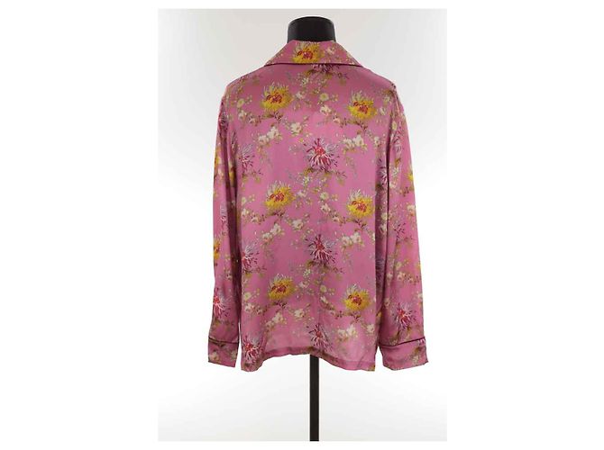 Camicia di seta Lk Bennett Ava rosa M - vista 4