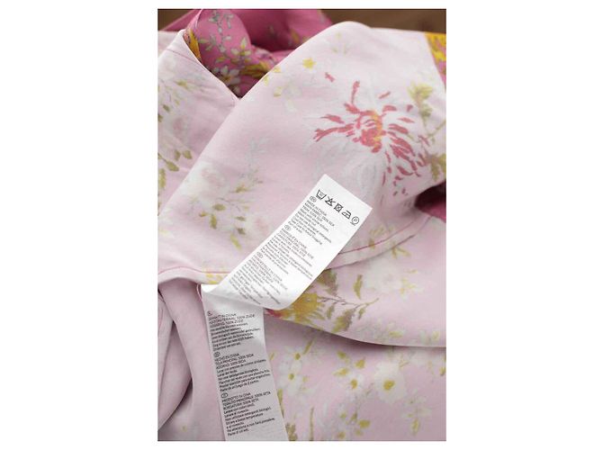Camicia di seta Lk Bennett Ava rosa M - vista 6