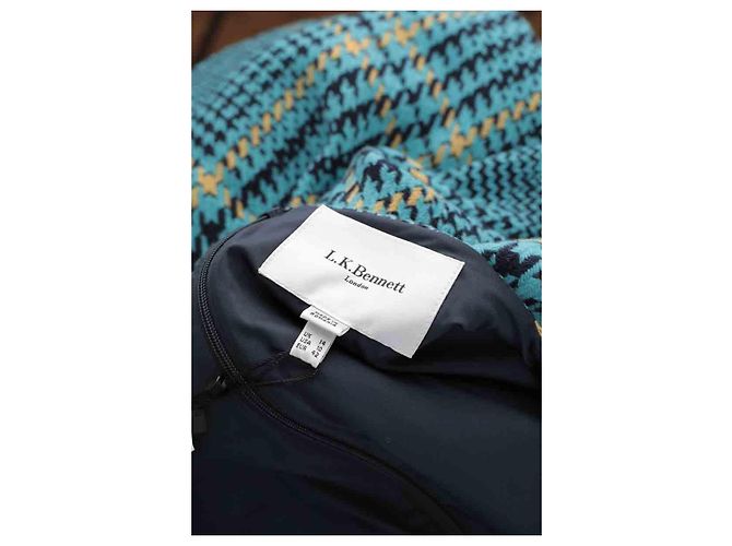Lk Bennett Blaues Wollkleid - Ansicht 5