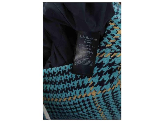 Lk Bennett Blaues Wollkleid - Ansicht 6