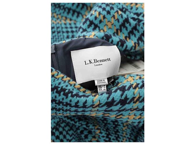 Lk Bennett Blaues Wollkleid - Ansicht 4