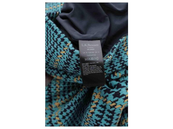 Lk Bennett Blaues Wollkleid - Ansicht 5