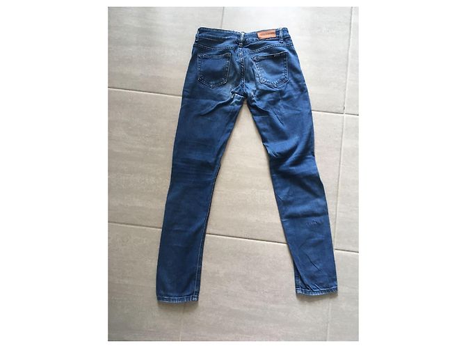 Jeans skinny Hugo Boss Blu - vista 2