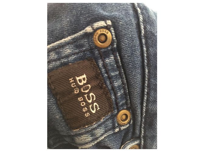 Jeans skinny Hugo Boss Blu - vista 5
