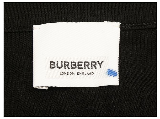 Gonna Burberry nera aderente con frange e strass Taglia US S Nero - vista 4