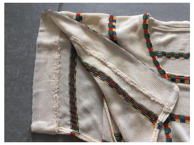 Missoni T-Shirt mit bunten Streifen Eggshell - Ansicht 4