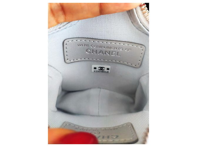 cartera Chanel Plata - vista 5