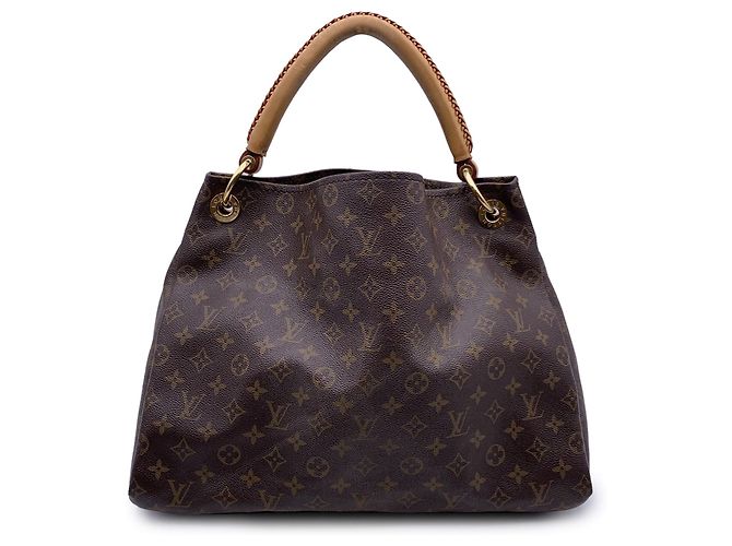 Louis Vuitton Monogramm Canvas Artsy MM Tote Schultertasche Braun - Ansicht 3