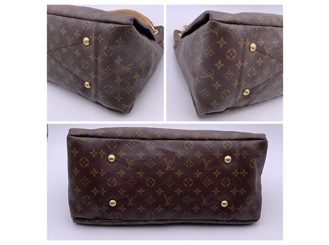 Louis Vuitton Monogramm Canvas Artsy MM Tote Schultertasche Braun - Ansicht 4