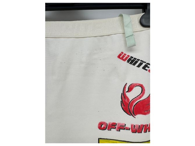 Off White Off-White Röcke T.International S Polyester Weiß - Ansicht 7
