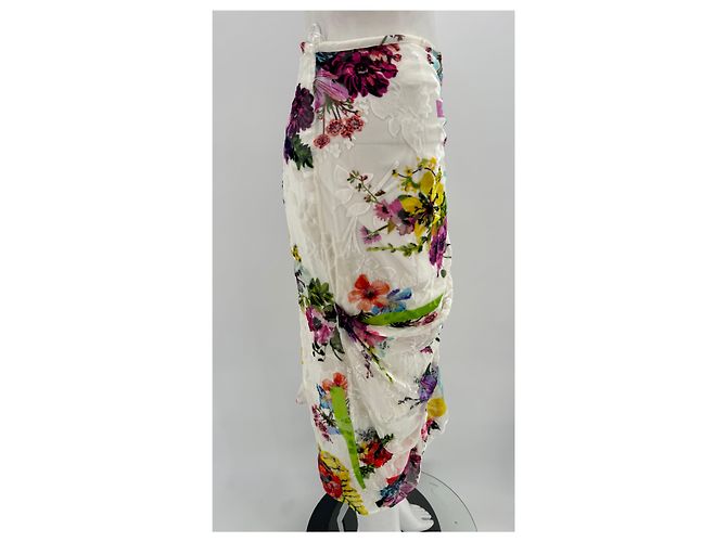 Preen By Thornton Bregazzi Faldas Preen de Thornton Bregazzi T.International XS Viscosa Blanco - vista 3