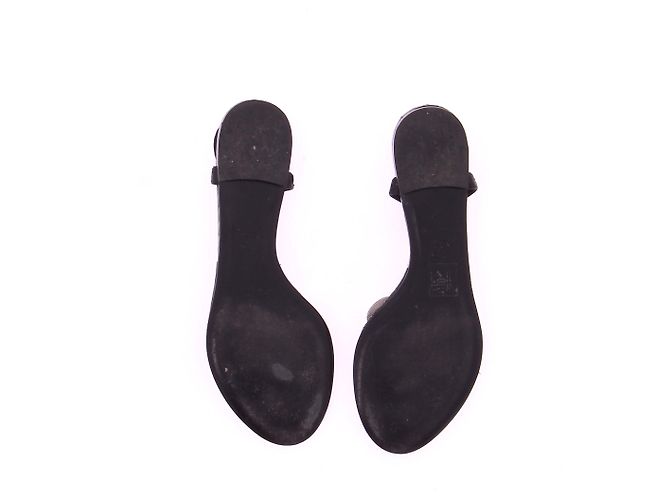 Sandali Chanel T.EU 39 Pelle Nero - vista 7