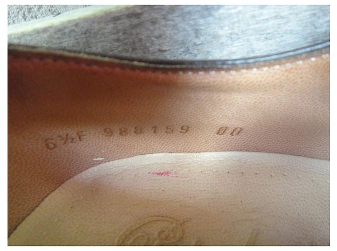 Scarpe Derby Paraboot in pelle marrone scuro - vista 7
