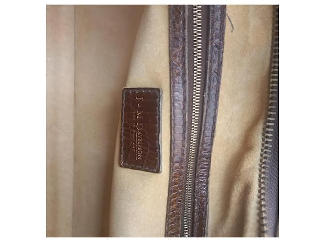 Autre Marque Borsa a tracolla J&M Davidson Marrone - vista 6