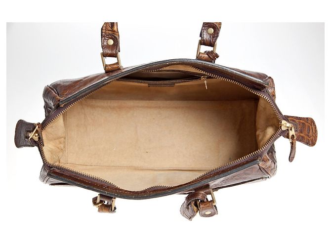 Autre Marque Borsa a tracolla J&M Davidson Marrone - vista 7