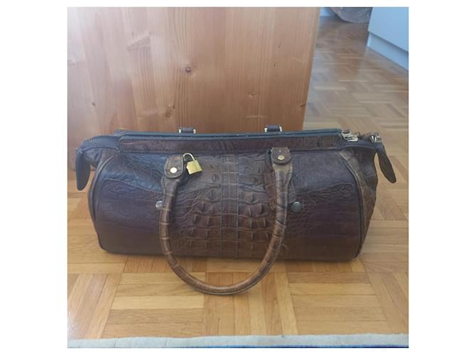 Autre Marque Borsa a tracolla J&M Davidson Marrone - vista 9