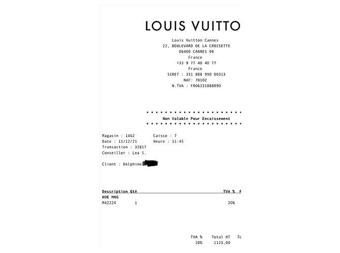 Noe Borsa a mano Louis Vuitton Noé Marrone in Tela - vista 10