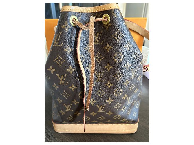 Noe Borsa a mano Louis Vuitton Noé Marrone in Tela - vista 2