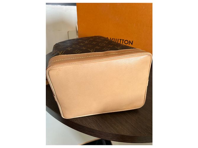 Noe Borsa a mano Louis Vuitton Noé Marrone in Tela - vista 4