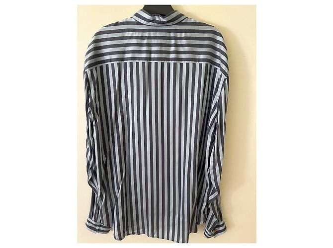Camicia uomo The Kooples Blu chiaro Blu scuro - vista 3