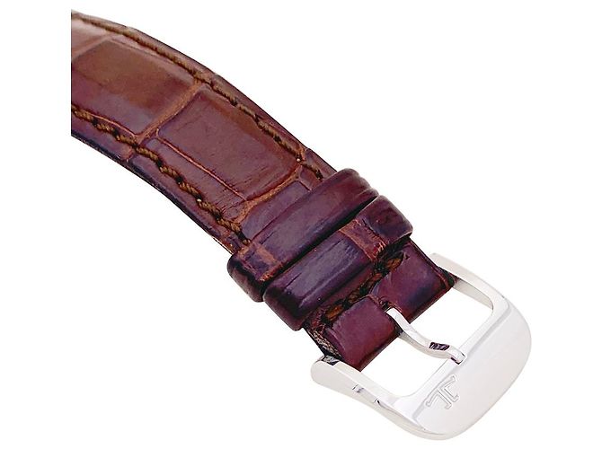 Montre Jaeger Lecoultre, "Master Control", acier, cuir. - vue 7