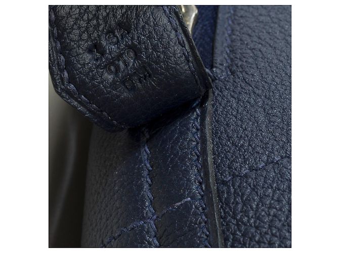 Hermès Borsa HERMES Bolide in Pelle Blu Navy - 101971 - vista 8