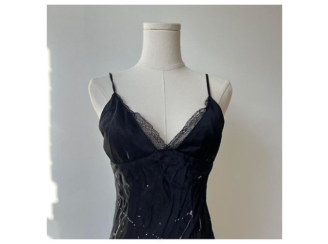 Vestido lencero de línea de lujo de Miss Sixty Castaño - vista 2