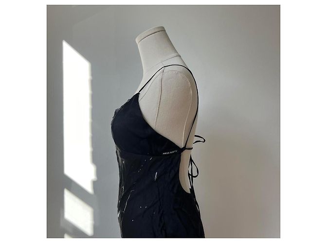 Vestido lencero de línea de lujo de Miss Sixty Castaño - vista 7