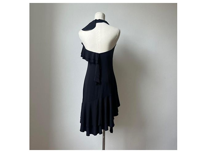 Vanessa Bruno Athe Italienisches asymmetrisches Vintage-Kleid - Ansicht 5