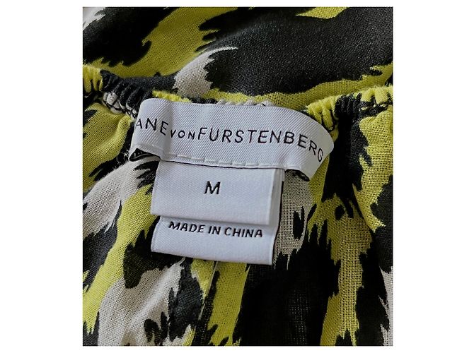Diane Von Furstenberg DvF New Krystal Maxikleid mit Cut-outs Mehrfarben Leopardenprint - Ansicht 2