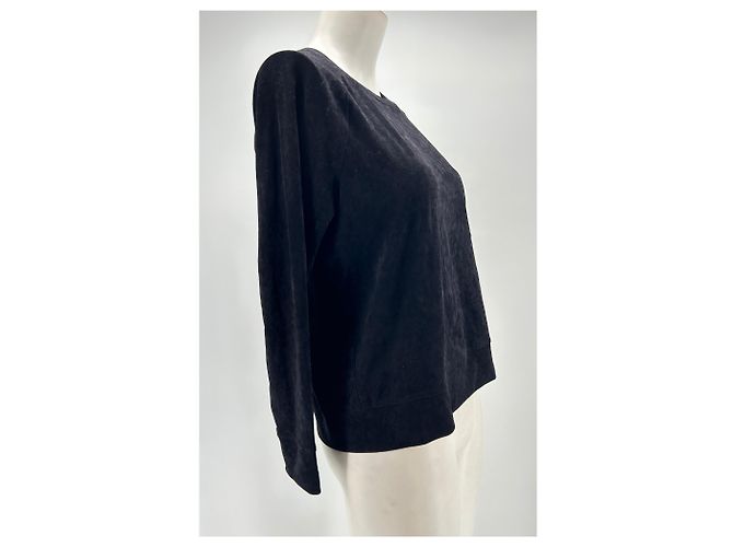Autre Marque Malhas James Perse T.US 1 Poliéster Preto - vista 3