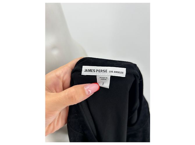 Autre Marque Malhas James Perse T.US 1 Poliéster Preto - vista 5