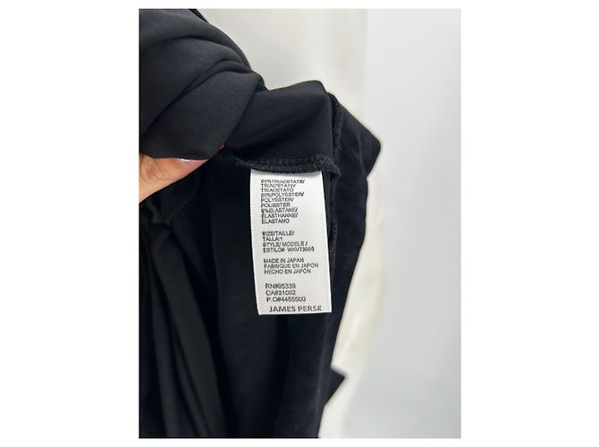 Autre Marque Malhas James Perse T.US 1 Poliéster Preto - vista 6