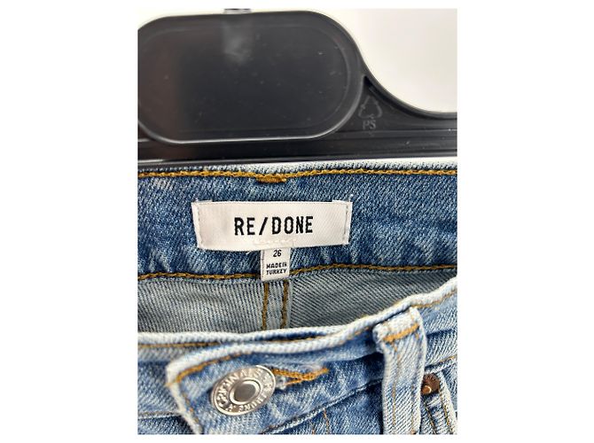 Jeans Re/Done T.US 26 Algodão Azul - vista 3