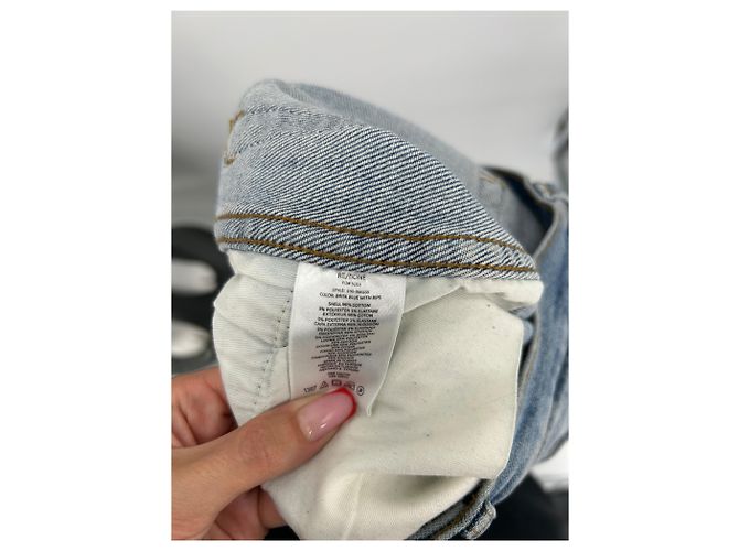 Jeans Re/Done T.US 26 Algodão Azul - vista 4