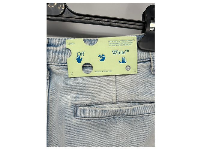 Off White Camiseta vaquera OFF-WHITE.US 26 Algodón - vista 4