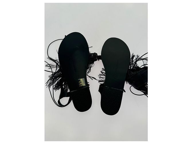 Ancient Greek Sandals SANDALI GRECI ANTICHI Sandali T.Unione Europea 37 Leather - vista 6
