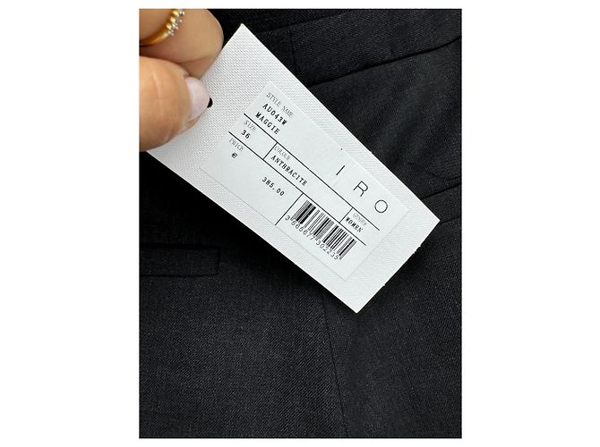 Iro-Hose T.FR 36 Polyester Anthrazitgrau - Ansicht 3