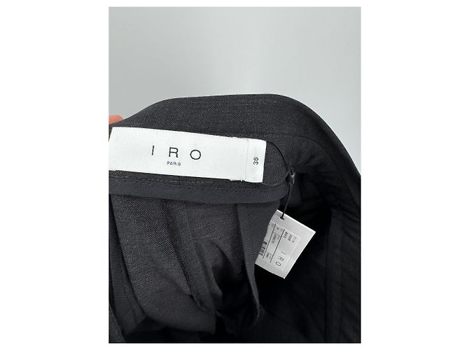 Iro-Hose T.FR 36 Polyester Anthrazitgrau - Ansicht 4