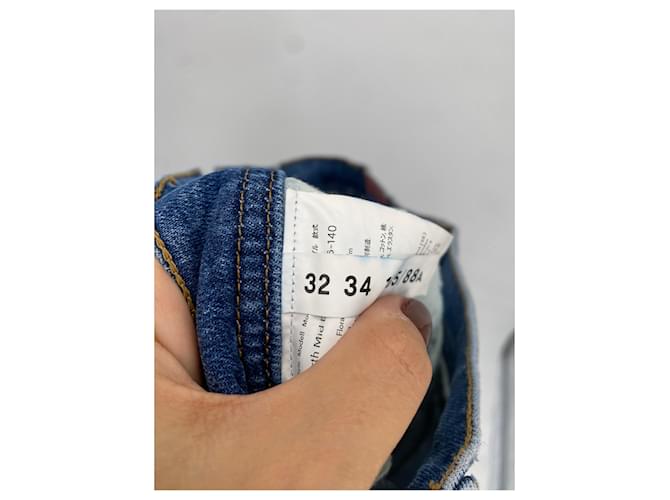 Jeans Acne Studios T.US 34 Cotone Blu - vista 5