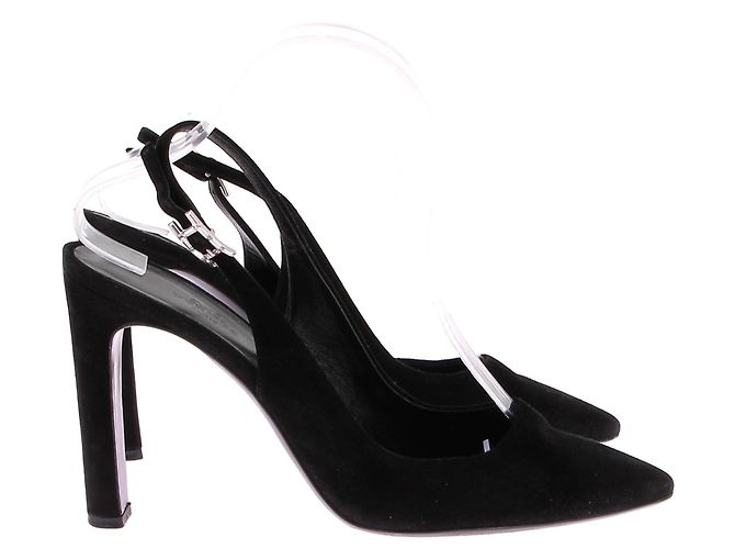 Hermès Sandalen T.EU 39 Leder Schwarz - Ansicht 3