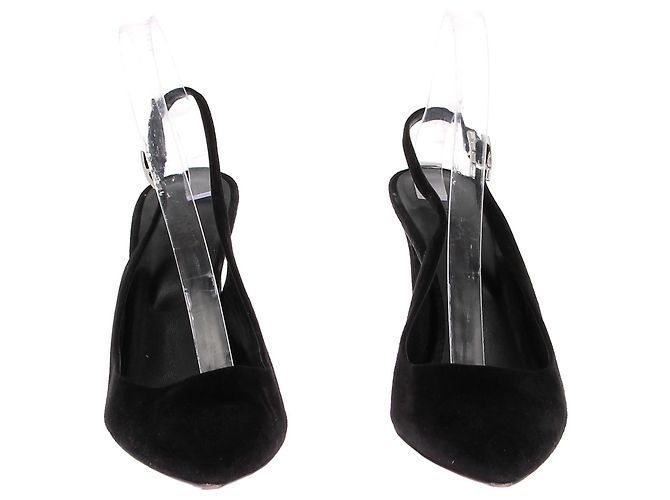 Hermès Sandalen T.EU 39 Leder Schwarz - Ansicht 4