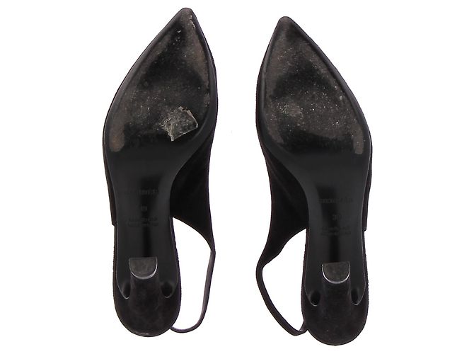 Hermès Sandalen T.EU 39 Leder Schwarz - Ansicht 7