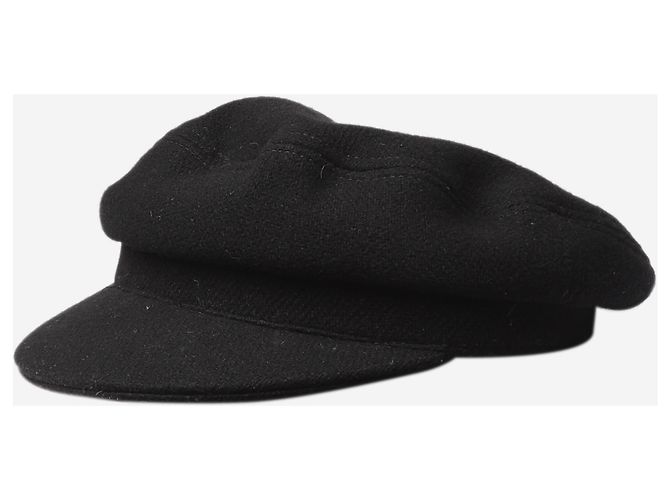 Isabel Marant Etoile Cappello da marinaio in feltro nero - vista 4