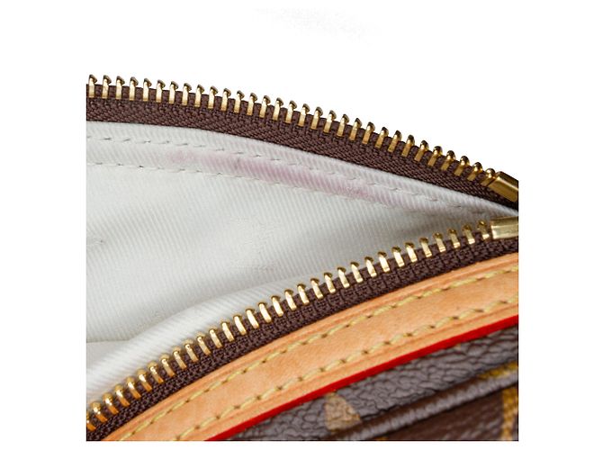 Bumbag Marsupio a vita alta con monogramma marrone Louis Vuitton - vista 11