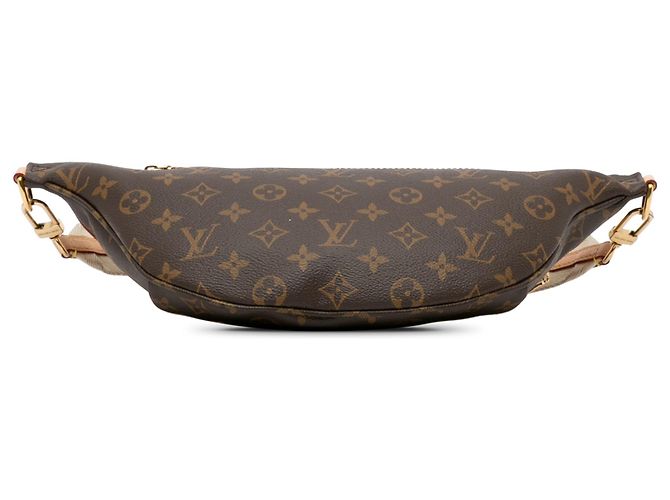 Bumbag Marsupio a vita alta con monogramma marrone Louis Vuitton - vista 4