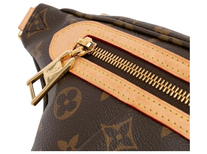 Bumbag Marsupio a vita alta con monogramma marrone Louis Vuitton - vista 8